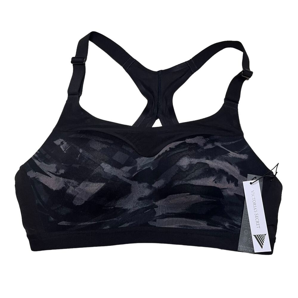 Victoria's Secret On Point Incredible Max Sports Bra Dreamy Zebra Size 34C
